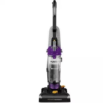PowerSpeed 10-lb Upright Vacuum: 2.6L Bin, Washable Filter