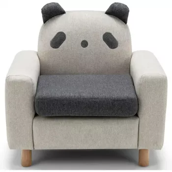 Panda Kids Sofa Chair: Cozy Corner for Reading & Play