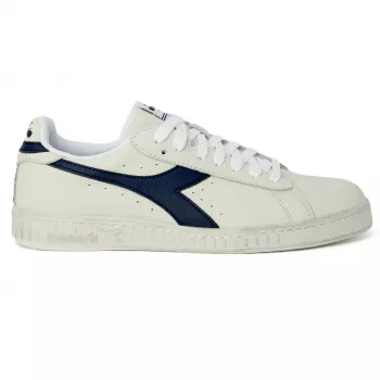 Diadora Men's Blue Faux Leather Sneakers: Easy Smart Style